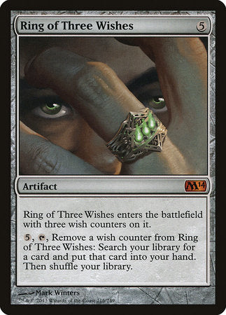 Ring of Three Wishes [Magic 2014] | Tacoma Games
