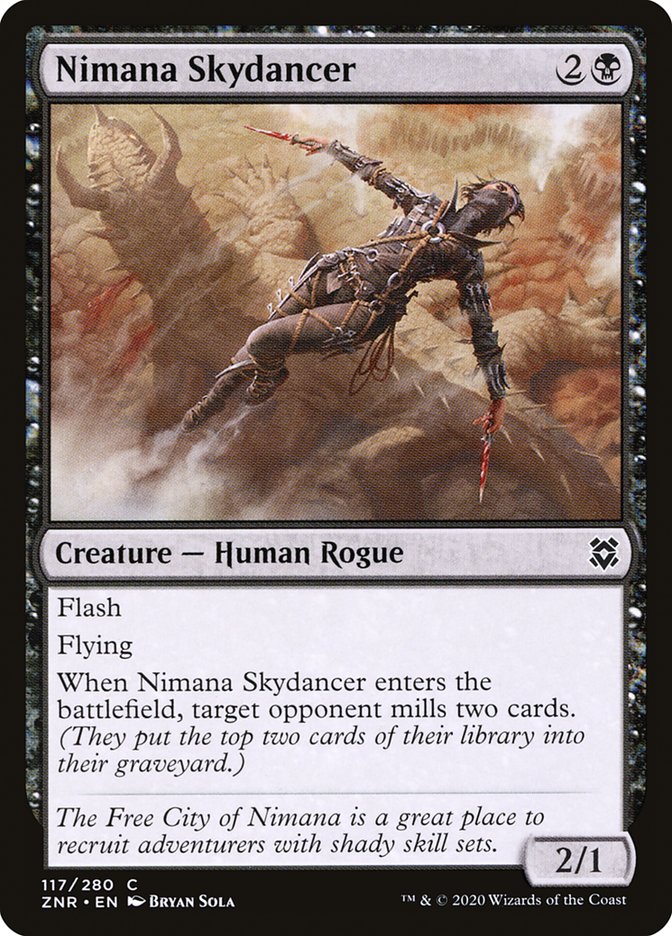 Nimana Skydancer [Zendikar Rising] | Tacoma Games