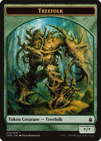 Treefolk Token (015) [Commander Anthology Tokens] | Tacoma Games