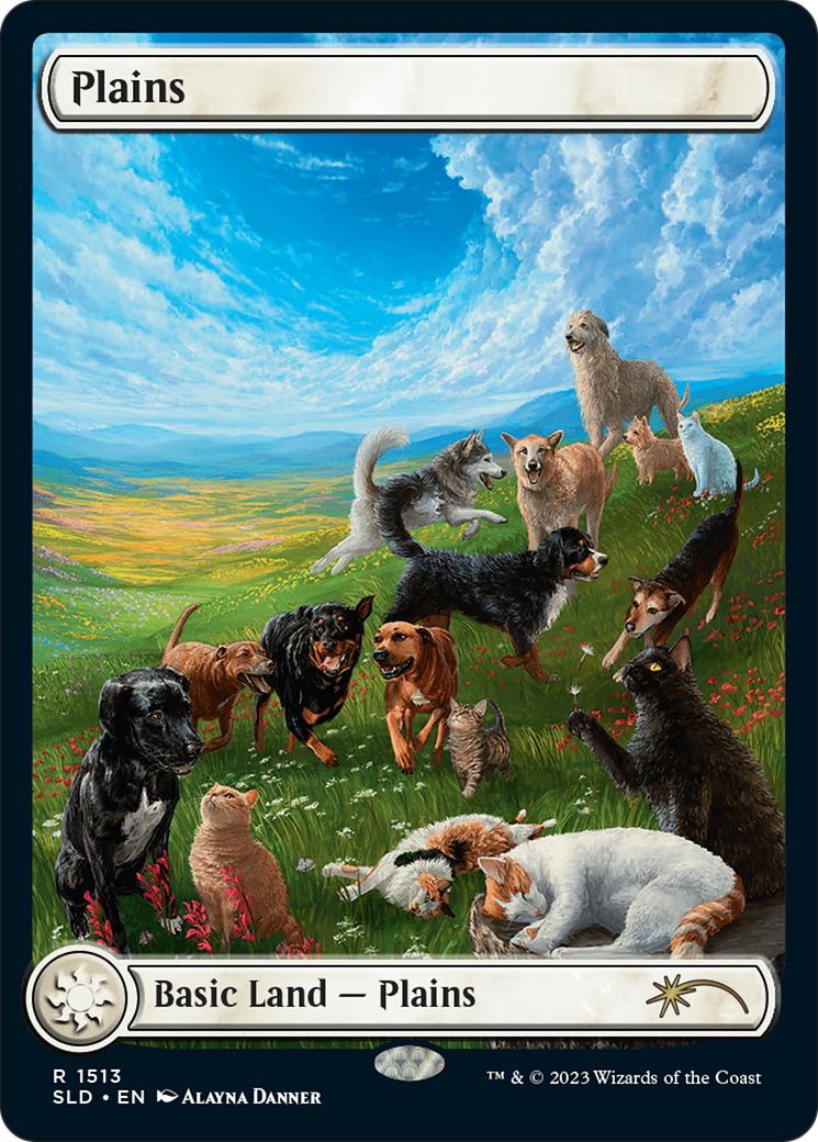 Plains (1513) [Secret Lair Commander Deck: Raining Cats and Dogs] | Tacoma Games