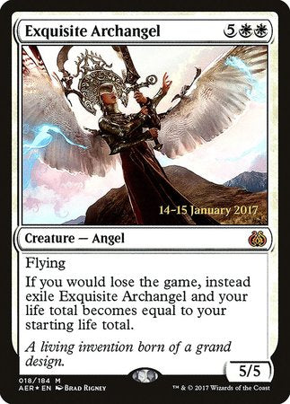 Exquisite Archangel [Aether Revolt Promos] | Tacoma Games