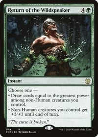 Return of the Wildspeaker [Zendikar Rising Commander] | Tacoma Games