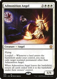 Admonition Angel [Zendikar Rising Commander] | Tacoma Games