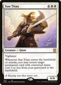 Sun Titan [Zendikar Rising Commander] | Tacoma Games