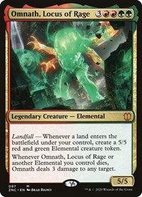 Omnath, Locus of Rage [Zendikar Rising Commander] | Tacoma Games