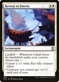 Retreat to Emeria [Zendikar Rising Commander] | Tacoma Games