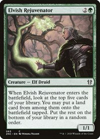 Elvish Rejuvenator [Zendikar Rising Commander] | Tacoma Games