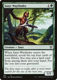 Satyr Wayfinder [Zendikar Rising Commander] | Tacoma Games