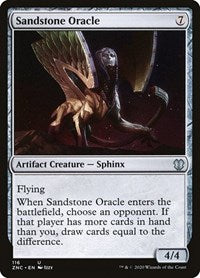 Sandstone Oracle [Zendikar Rising Commander] | Tacoma Games