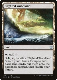 Blighted Woodland [Zendikar Rising Commander] | Tacoma Games