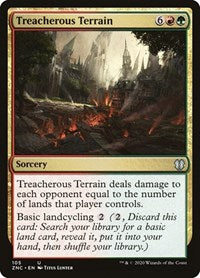 Treacherous Terrain [Zendikar Rising Commander] | Tacoma Games