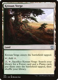 Krosan Verge [Zendikar Rising Commander] | Tacoma Games