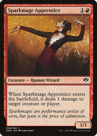 Sparkmage Apprentice [Duel Decks: Speed vs. Cunning] | Tacoma Games