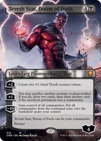 Tevesh Szat, Doom of Fools (Extended Art) [Commander Legends] | Tacoma Games