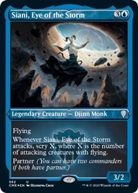 Siani, Eye of the Storm (Foil Etched) [Commander Legends] | Tacoma Games