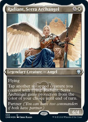 Radiant, Serra Archangel (Foil Etched) [Commander Legends] | Tacoma Games