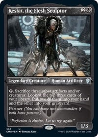 Keskit, the Flesh Sculptor (Foil Etched) [Commander Legends] | Tacoma Games