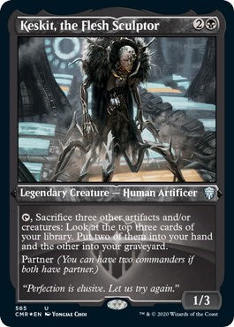 Keskit, the Flesh Sculptor (Foil Etched) [Commander Legends] | Tacoma Games