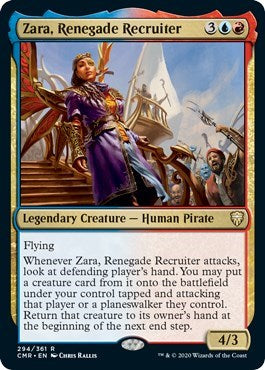 Zara, Renegade Recruiter [Commander Legends] | Tacoma Games