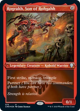 Rograkh, Son of Rohgahh (Foil Etched) [Commander Legends] | Tacoma Games