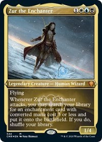 Zur the Enchanter (Foil Etched) [Commander Legends] | Tacoma Games