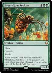 Sweet-Gum Recluse [Commander Legends] | Tacoma Games