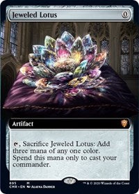 Jeweled Lotus (Extended Art) [Commander Legends] | Tacoma Games