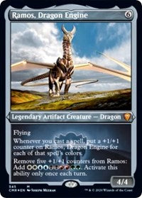 Ramos, Dragon Engine (Foil Etched) [Commander Legends] | Tacoma Games