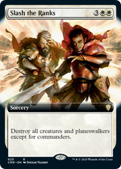 Slash the Ranks (Extended Art) [Commander Legends] | Tacoma Games