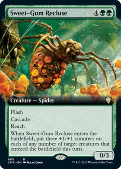 Sweet-Gum Recluse (Extended Art) [Commander Legends] | Tacoma Games