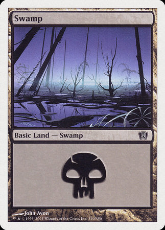 Swamp (340) [Eighth Edition] | Tacoma Games