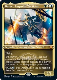 Derevi, Empyrial Tactician (Foil Etched) [Commander Legends] | Tacoma Games