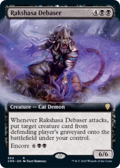 Rakshasa Debaser (Extended Art) [Commander Legends] | Tacoma Games