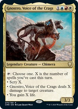 Gnostro, Voice of the Crags [Commander Legends] | Tacoma Games