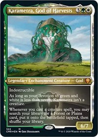 Karametra, God of Harvests (Foil Etched) [Commander Legends] | Tacoma Games