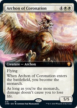 Archon of Coronation (Extended Art) [Commander Legends] | Tacoma Games