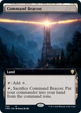 Command Beacon (Extended Art) [Commander Legends] | Tacoma Games