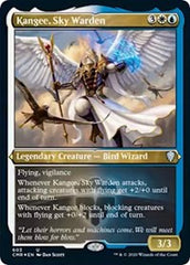 Kangee, Sky Warden (Foil Etched) [Commander Legends] | Tacoma Games