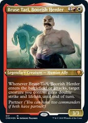 Bruse Tarl, Boorish Herder (Foil Etched) [Commander Legends] | Tacoma Games