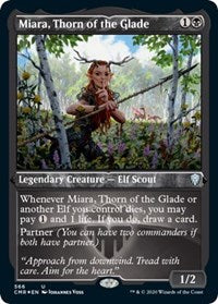 Miara, Thorn of the Glade (Foil Etched) [Commander Legends] | Tacoma Games