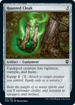 Haunted Cloak [Commander Legends] | Tacoma Games