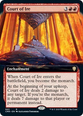 Court of Ire (Extended Art) [Commander Legends] | Tacoma Games