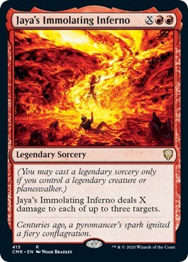 Jaya's Immolating Inferno [Commander Legends] | Tacoma Games