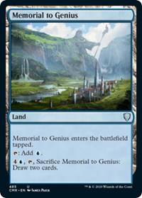 Memorial to Genius [Commander Legends] | Tacoma Games