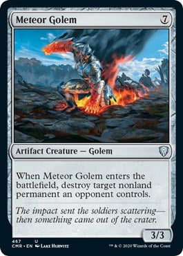 Meteor Golem (467) [Commander Legends] | Tacoma Games
