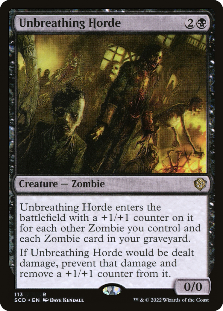 Unbreathing Horde [Starter Commander Decks] | Tacoma Games