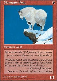 Mountain Goat [Fifth Edition] | Tacoma Games
