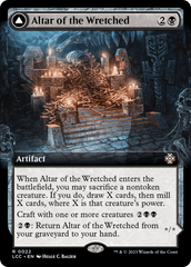 Altar of the Wretched // Wretched Bonemass (Extended Art) [The Lost Caverns of Ixalan Commander] | Tacoma Games