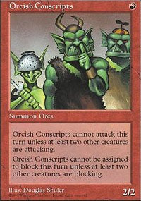 Orcish Conscripts [Fifth Edition] | Tacoma Games