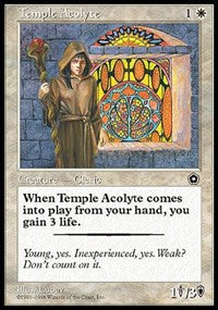 Temple Acolyte [Portal Second Age] | Tacoma Games